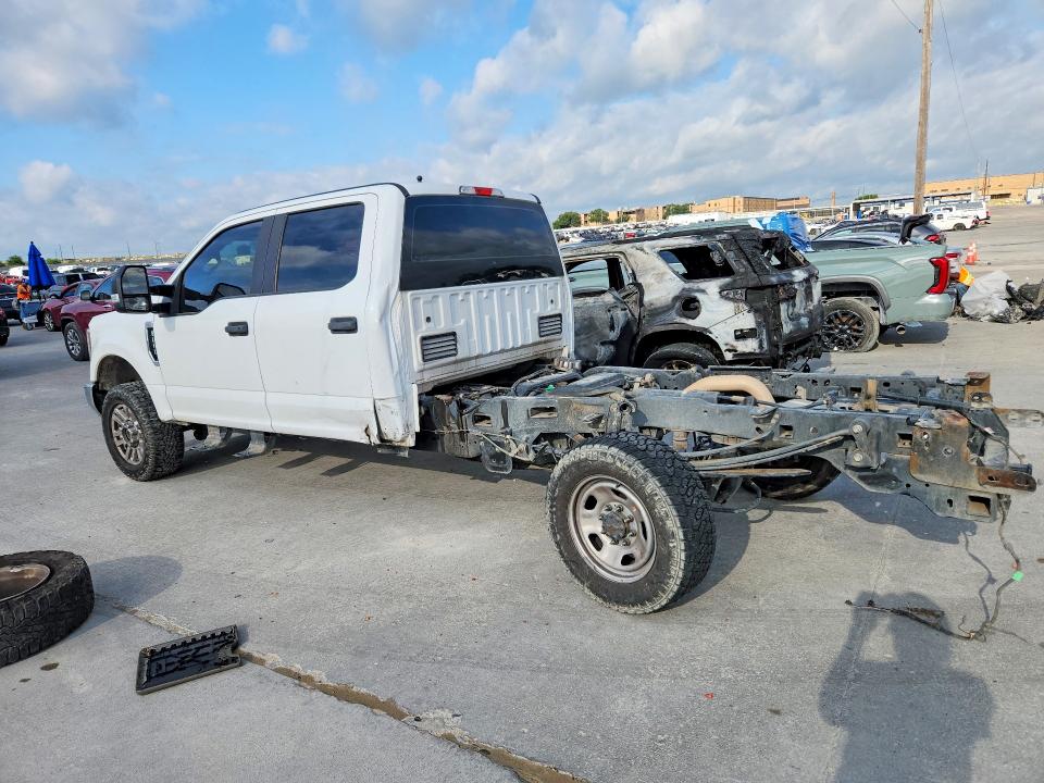 2019 Ford F250 VIN 1FD7W2B66KED44136 COPART salvage auction — REAR END, Tx - Salvage Vehicle Title, sold $5,700 on 2026-07-02 (photo 2)