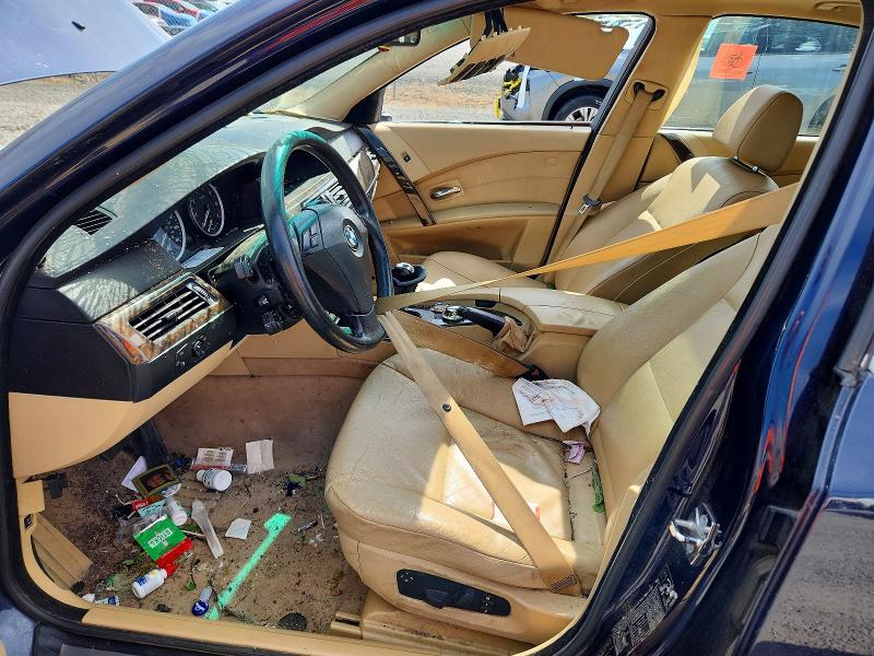 2004 BMW 5er VIN WBANA73554B065100 COPART salvage auction — REAR END, Or - Salvage Title Certificate, sold $325 on 2026-07-28 (photo 7)