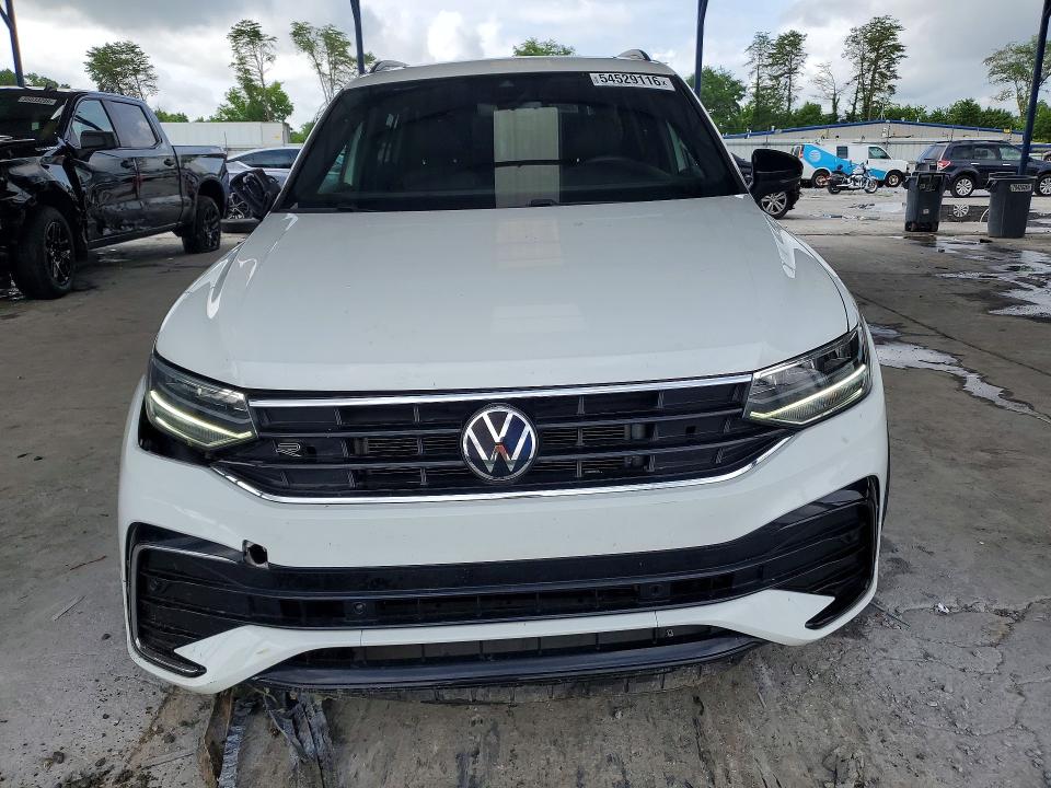 2022 Volkswagen Tiguan VIN 3VVCB7AX1NM170367 COPART salvage auction — FRONT END, Ga - Cert Of Title-Salvage, sold $9,000 on 2026-07-09 (photo 5)