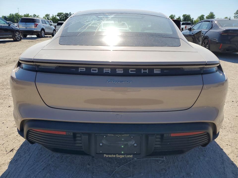 2024 Porsche Taycan VIN WP0AA2Y10RSA10817 COPART salvage auction — WATER/FLOOD, Tx - Salvage Title-Flood Damage, sold $35,000 on 2026-07-07 (photo 6)