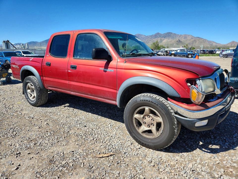 2001 Toyota Tacoma VIN 5TEGN92N41Z781166 COPART salvage auction — FRONT END, Ut - Salvage Certificate, sold $2,500 on 2026-07-14 (photo 4)