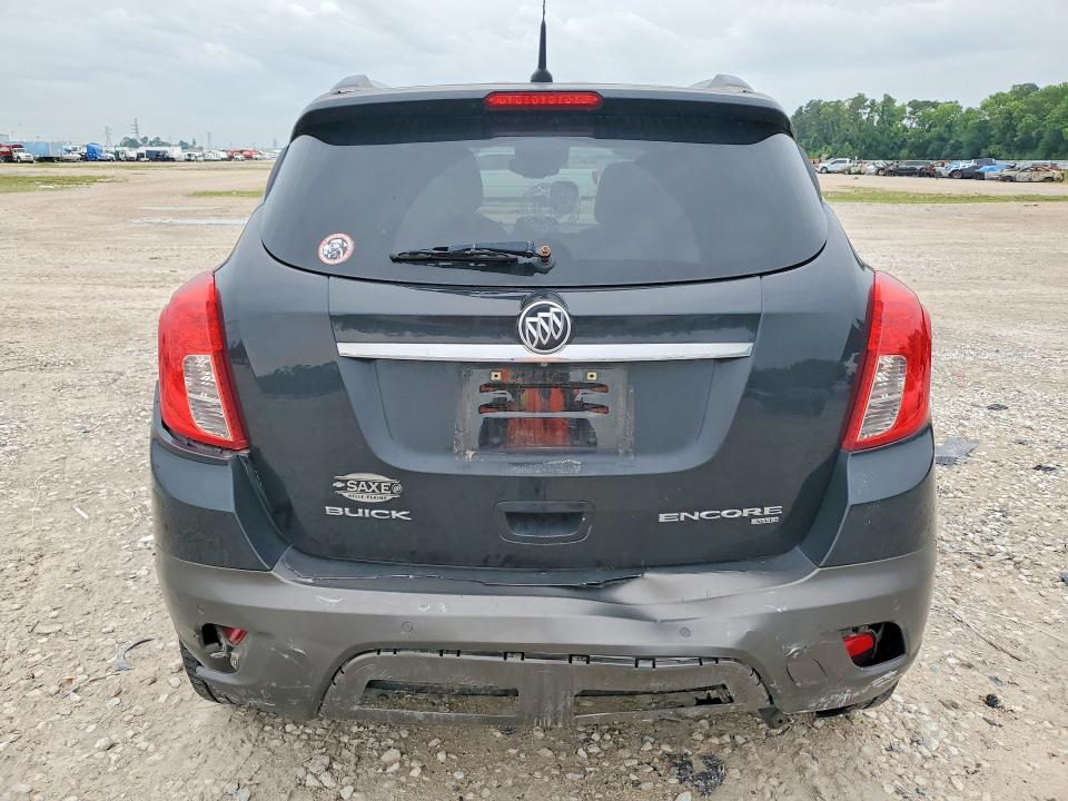 2014 Buick Encore VIN KL4CJHSB3EB621861 COPART salvage auction — REAR END, Tx - Certificate Of Title, sold $950 on 2026-07-31 (photo 6)