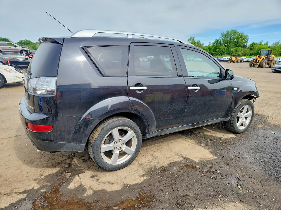 2007 Mitsubishi Outlander VIN JA4MT41X67Z008566 COPART salvage auction — FRONT END, CT - CERT OF TITLE-SALVAGE, sold $450 on 2026-07-02 (photo 3)