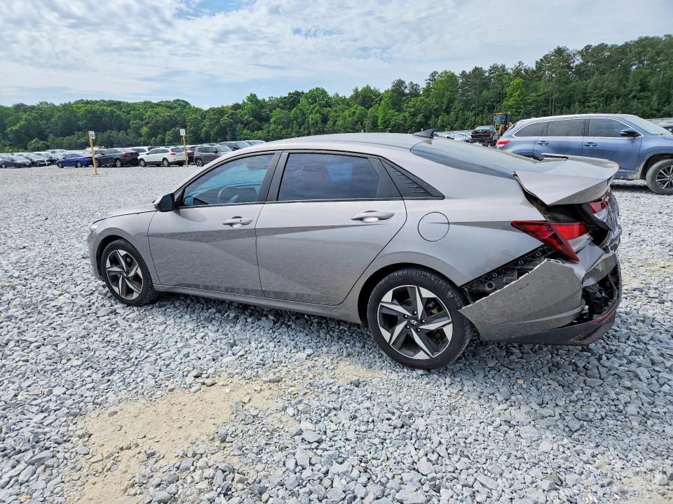 2023 Hyundai Elantra VIN KMHLS4AG5PU486491 COPART salvage auction — REAR END, Ga - Cert Of Title-Salvage, sold $4,750 on 2026-07-28 (photo 2)