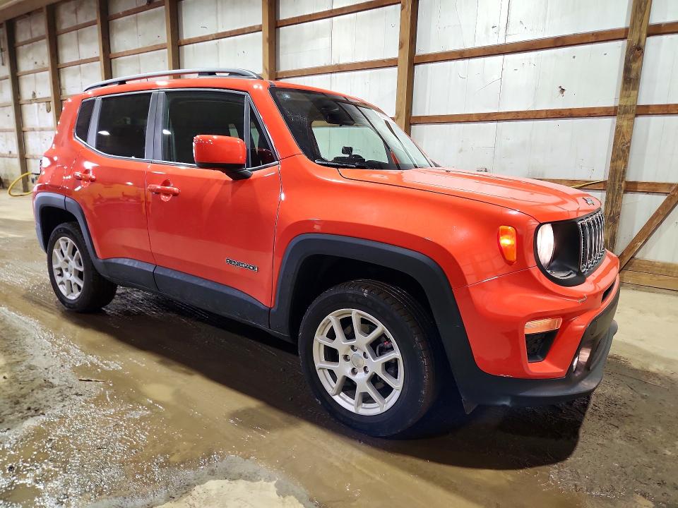 2020 Jeep Renegade VIN ZACNJBBBXLPL29801 COPART salvage auction — HAIL, Oh - Cert Of Title-Salvage, sold $7,800 on 2026-07-02 (photo 4)