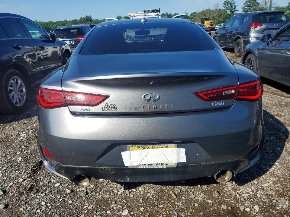2019 Infiniti Q60 VIN JN1EV7EL9KM291244 COPART salvage auction — FRONT END, Md - Cert Of Salvage > 75% Damage, sold $2,550 on 2026-07-27 (photo 6)