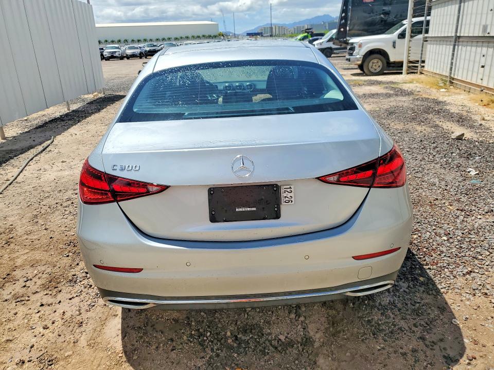 2023 Mercedes-benz C class VIN W1KAF4GB6PR082491 COPART salvage auction — NORMAL WEAR, Hi - Cert Of Title-Repossession, sold $825 on 2026-08-03 (photo 6)