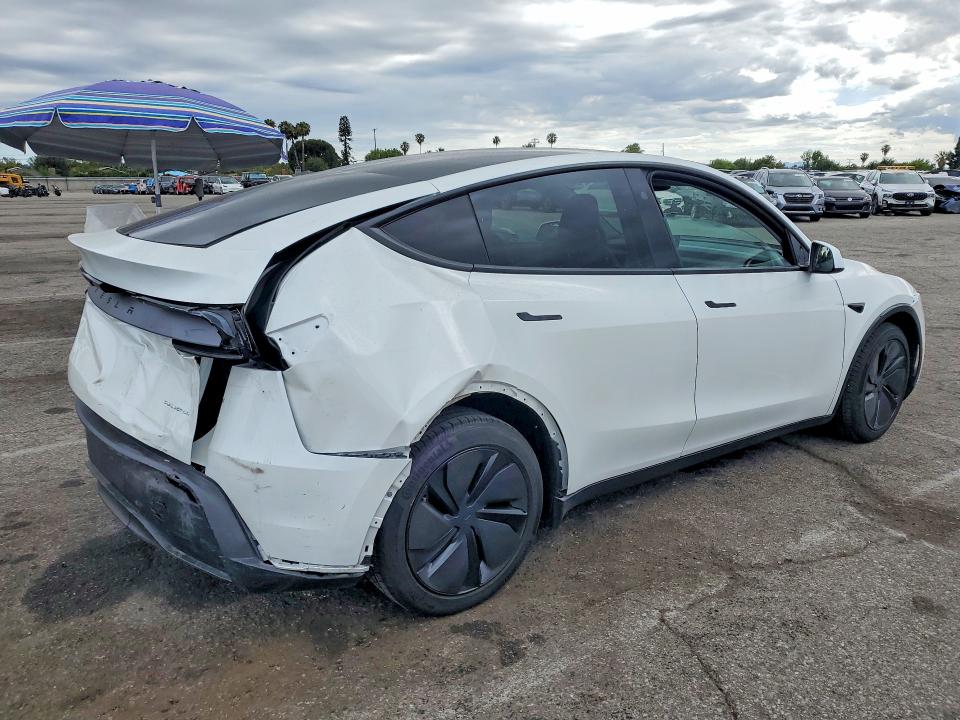 2026 Tesla Model y VIN 7SAYGDEE3TF347373 COPART salvage auction — REAR END, Ca - Salvage Certificate, sold $22,500 on 2026-07-24 (photo 3)
