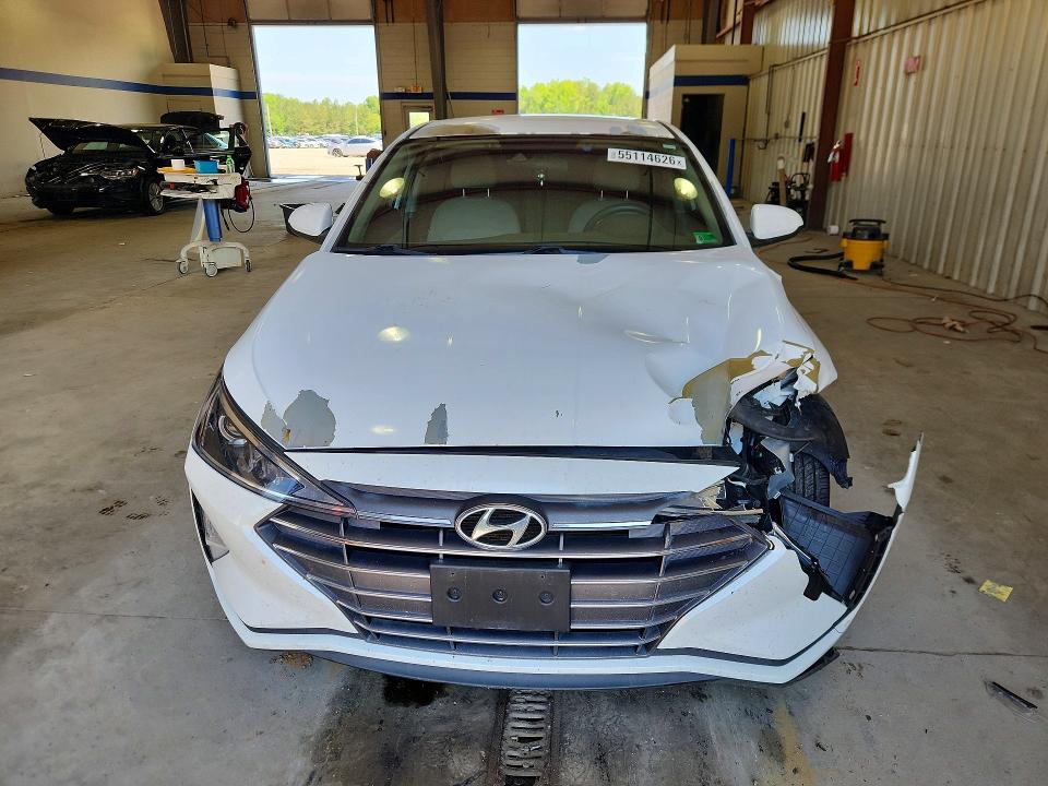 2019 Hyundai Elantra VIN 5NPD84LF2KH446643 COPART salvage auction — FRONT END, Va - Cert Of Title - Salvage, sold $1,900 on 2026-07-02 (photo 5)