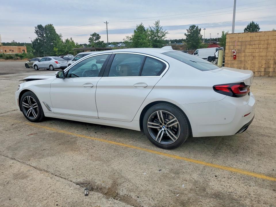 2021 BMW 5er VIN WBA53BH05MWX24490 COPART salvage auction — FRONT END, Sc - Cert Of Title-Salvage, sold $14,400 on 2026-07-10 (photo 2)