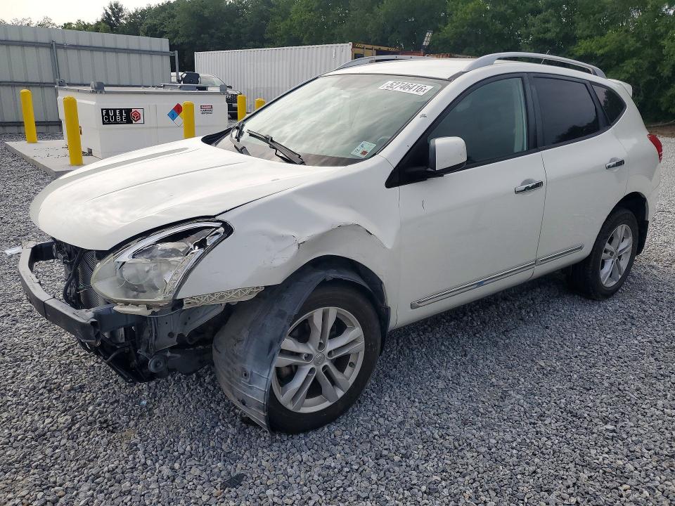 2012 Nissan Rogue VIN JN8AS5MT5CW285400 COPART salvage auction — FRONT END, Salvage Title, sold $800 on 2026-07-13 (photo 1)
