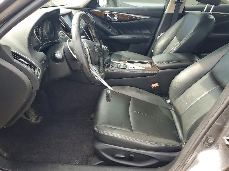 2018 Infiniti Q50 VIN JN1EV7AR4KM554749 COPART salvage auction — FRONT END, Pa - Certificate Of Salvage, sold $2,950 on 2026-07-02 (photo 7)