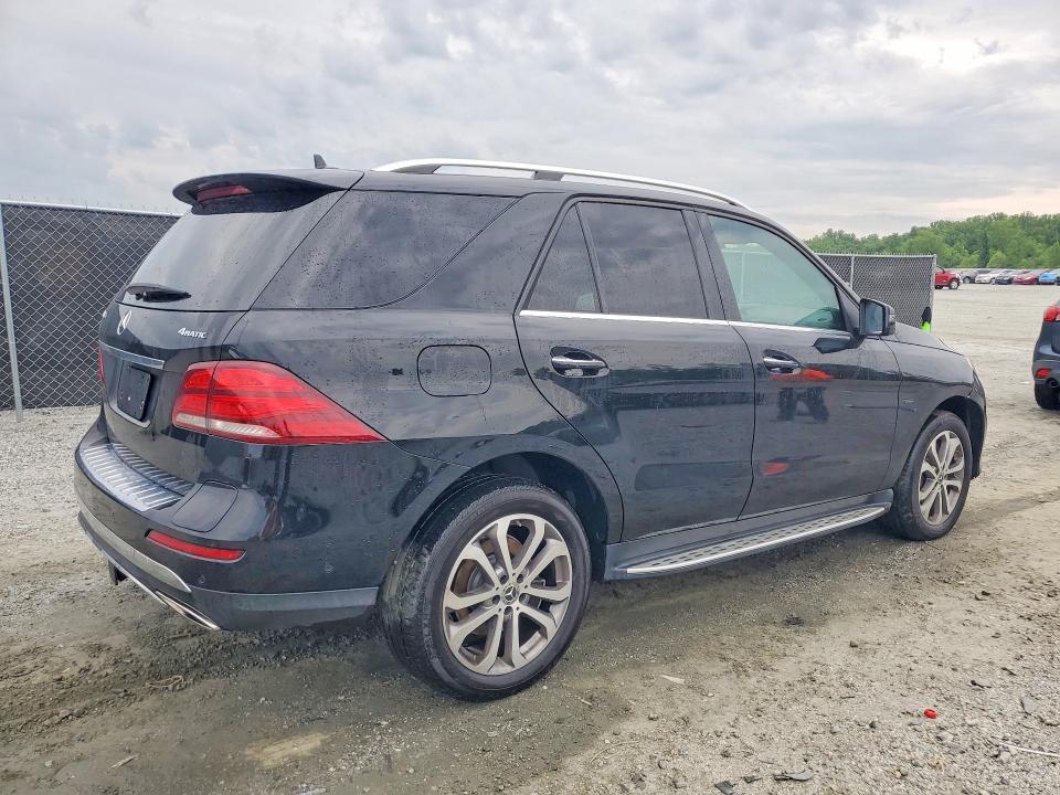2018 Mercedes-benz Gle VIN 4JGDA6DB7JB017604 COPART salvage auction — FRONT END, Sc - Cert Of Title-Salvage, sold $7,700 on 2026-07-29 (photo 3)