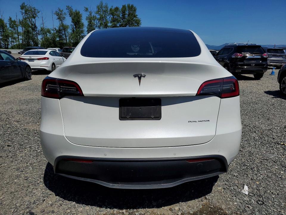2021 Tesla Model y VIN 5YJYGDEE1MF198198 COPART salvage auction — FRONT END, Wa - Bill Of Sale, sold $11,800 on 2026-07-13 (photo 6)