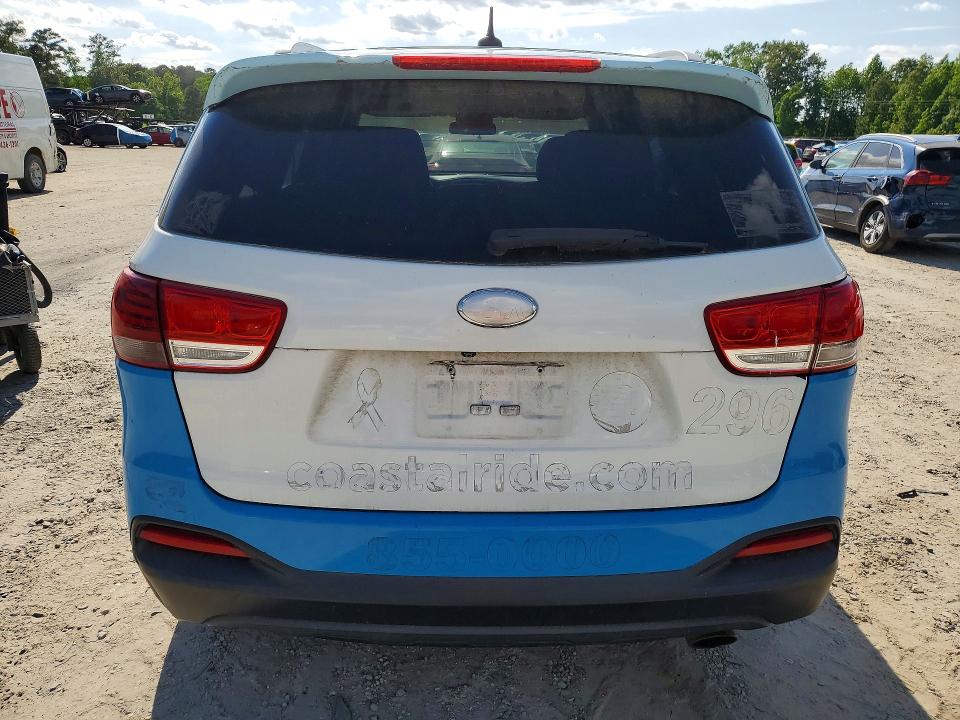 2018 Kia VIN 5XYPG4A53JG366381 COPART salvage auction — NORMAL WEAR, Va - Certificate Of Title, sold $900 on 2026-07-07 (photo 6)