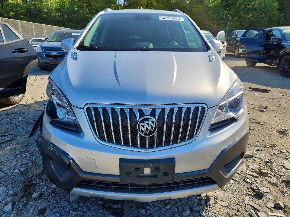 2016 Buick Encore VIN KL4CJASB0GB584570 COPART salvage auction — FRONT END, Md - Cert Of Salvage > 75% Damage, sold $300 on 2026-07-21 (photo 5)