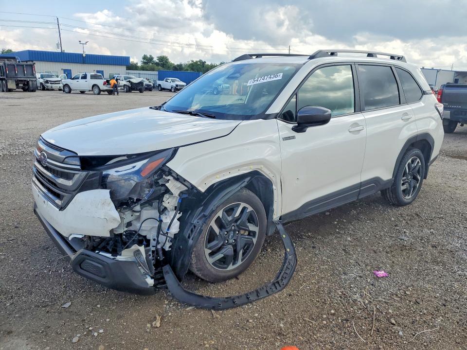 2025 Subaru VIN JF2SLSED9SH454874 COPART salvage auction — FRONT END, Tx - Salvage Vehicle Title, sold $100 on 2026-07-30 (photo 1)