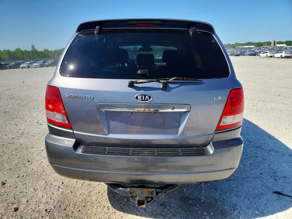 2006 Kia Sorento VIN KNDJC733165607787 COPART salvage auction — FRONT END, Mi - Certificate Of Title, sold $525 on 2026-07-09 (photo 6)