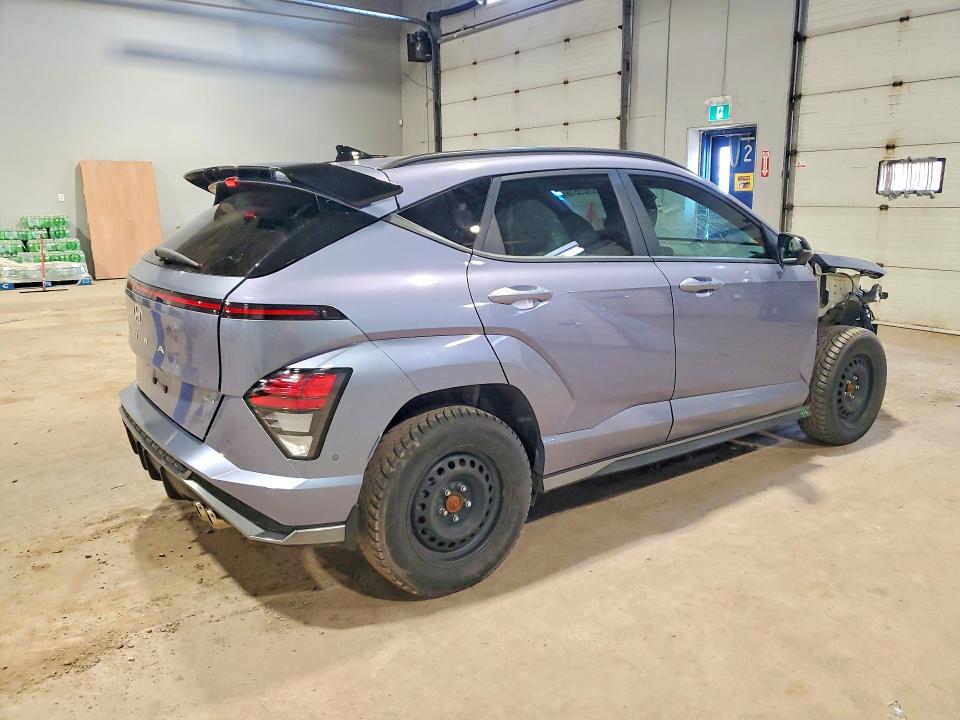 2024 Hyundai Kona VIN KM8HECA3XRU113311 COPART salvage auction — FRONT END, Nb - Salvage Title, sold $7,100 on 2026-07-16 (photo 3)