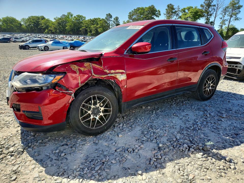 2017 Nissan VIN JN8AT2MV1HW279274 COPART salvage auction — FRONT END, Ga - Cert Of Title-Salvage, sold $1,600 on 2026-07-16 (photo 1)