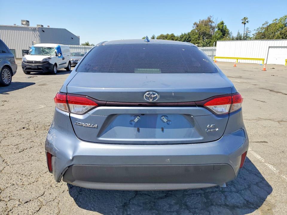 2026 Toyota Corolla VIN JTDBCMFE6T3141880 COPART salvage auction — REAR END, Ca - Salvage Certificate, sold $7,700 on 2026-07-24 (photo 6)