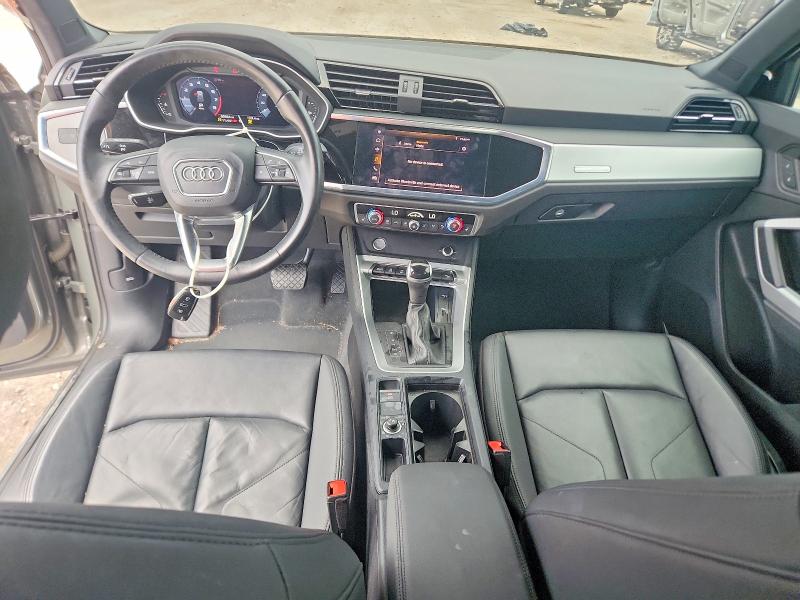 2020 Audi Q3 VIN WA1DECF32L1058349 COPART salvage auction — SIDE, Salvage Title, sold $3,150 on 2026-07-30 (photo 8)