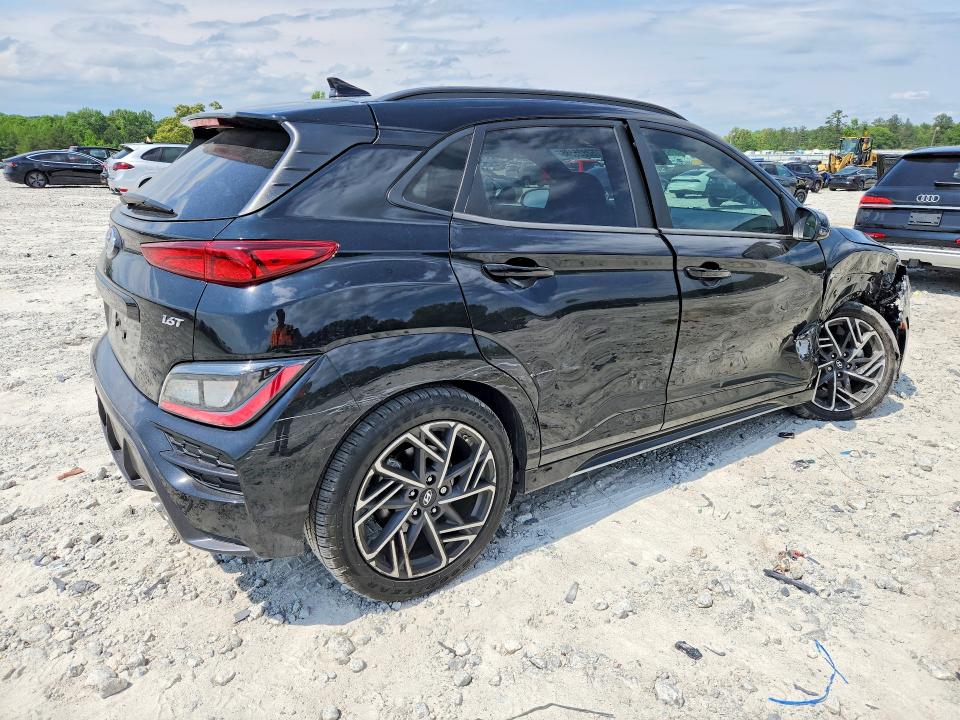 2023 Hyundai VIN KM8K33A39PU992003 COPART salvage auction — FRONT END, Ga - Cert Of Title-Salvage, sold $5,600 on 2026-07-08 (photo 3)