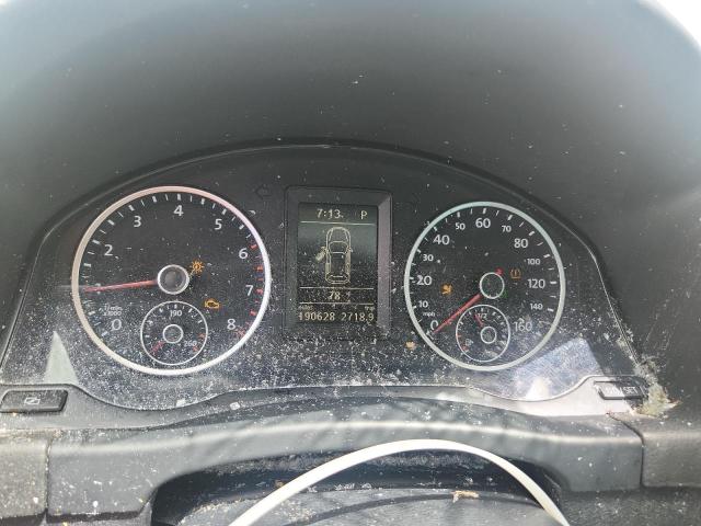 2012 Volkswagen VIN WVGAV7AX2CW593416 COPART salvage auction — FRONT END, Al - Cert Of Title-Salvage Title, sold $300 on 2026-07-22 (photo 9)