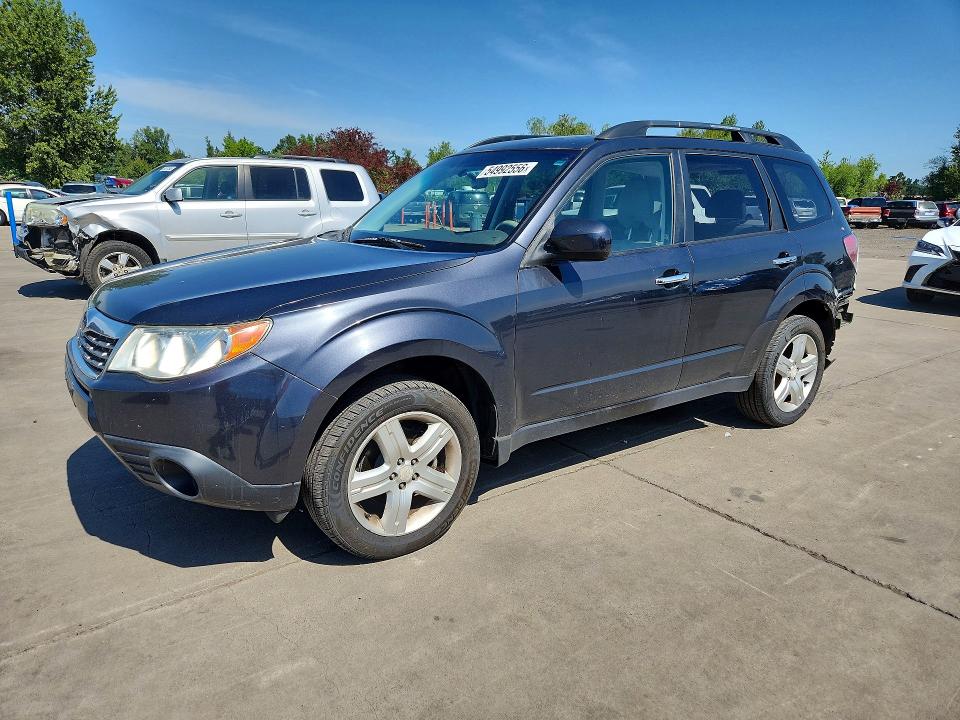2010 Subaru Forester VIN JF2SH6CC2AH766973 COPART salvage auction — REAR END, Or - Salvage Title Certificate, sold $1,300 on 2026-07-13 (photo 1)