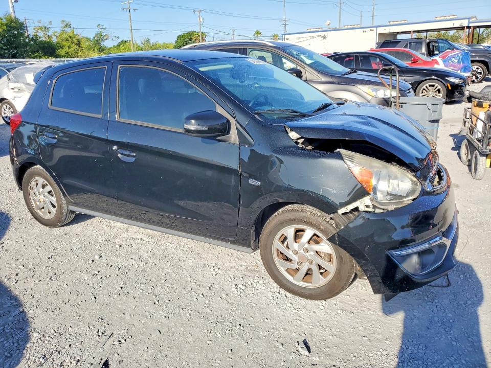 2017 Mitsubishi Mirage VIN ML32A4HJ2HH021197 COPART salvage auction — FRONT END, Fl - Cert Of Title Slvg Rebuildable, sold $975 on 2026-07-14 (photo 4)