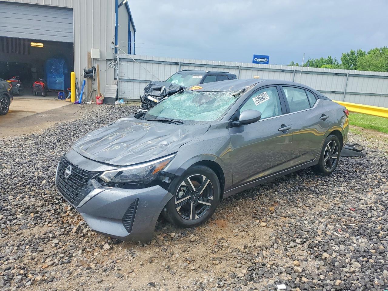 2025 Nissan Sentra VIN 3N1AB8CV2SY308707 COPART salvage auction — Front End, TN - SALVAGE CERTIFICATE, sold $2,100 on 2026-07-09 (photo 1)