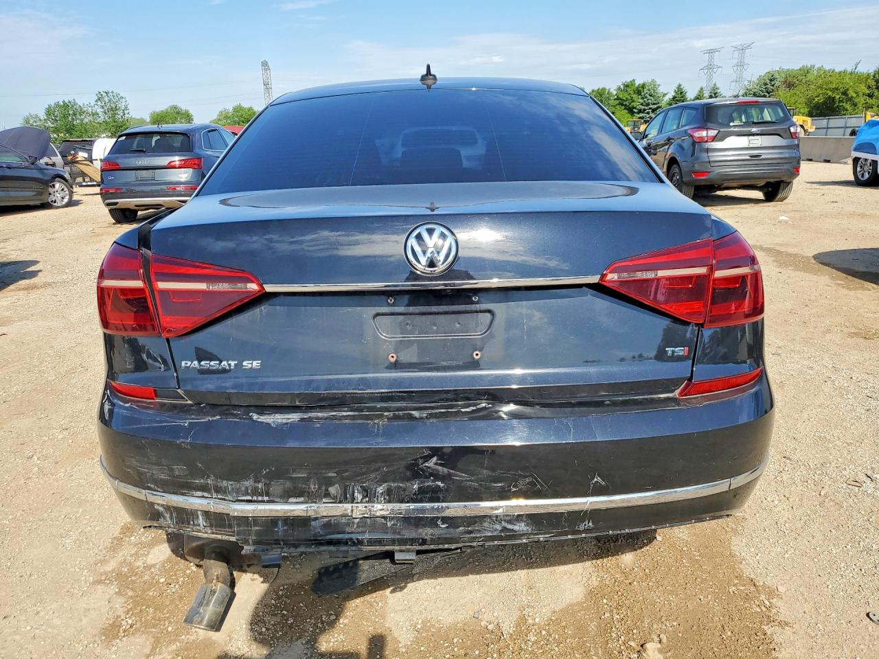 2017 Volkswagen Passat VIN 1VWBT7A3XHC018434 COPART salvage auction — Rear End, IL - SALVAGE CERTIFICATE, sold $2,950 on 2026-07-02 (photo 6)