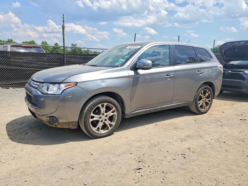 2014 Mitsubishi Outlander VIN JA4AZ3A32EZ009543 COPART salvage auction — MECHANICAL, Md - Certificate Of Title, sold $375 on 2026-07-28 (photo 1)