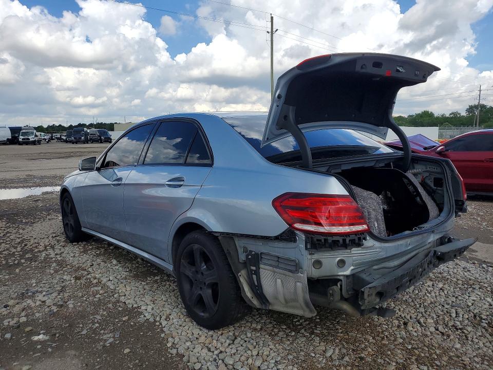 2016 Mercedes-benz E-klasse VIN WDDHF5KB2GB204560 COPART salvage auction — REAR END, Tx - Salvage Vehicle Title, sold $2,850 on 2026-08-10 (photo 2)