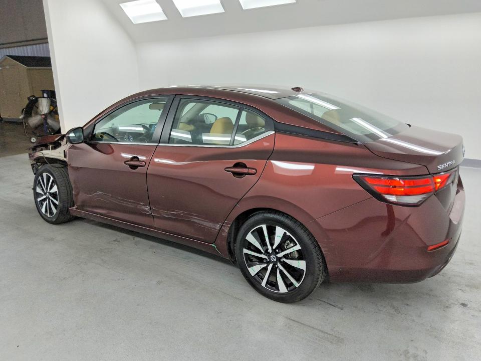 2023 Nissan Sentra VIN 3N1AB8CV0PY245100 COPART salvage auction — FRONT END, Ca - Dis/Dlr/Exp Clean W/Salv Hist, sold $7,700 on 2026-07-31 (photo 2)