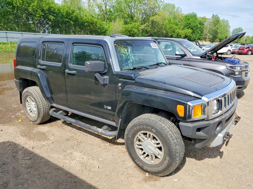 2008 Hummer H3 VIN 5GTEN13E388168418 COPART salvage auction — FRONT END, Mi - Dealer Only Clean Title, sold $750 on 2026-07-22 (photo 4)