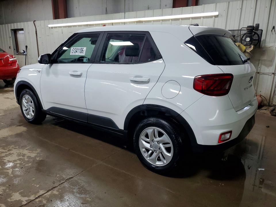 2025 Hyundai Venue VIN KMHRB8A32SU364825 COPART salvage auction — SIDE, Il - Salvage Certificate, sold $250 on 2026-07-28 (photo 2)