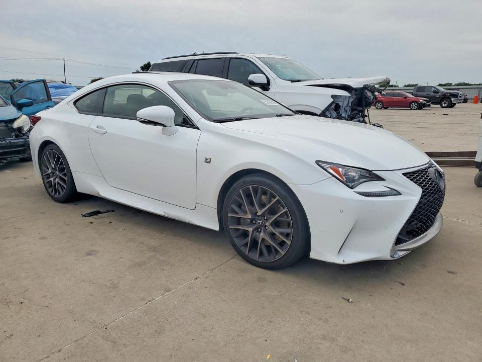 2018 Lexus VIN JTHHA5BC8J5008466 COPART salvage auction — HAIL, Tx - Certificate Of Title, sold $12,300 on 2026-07-13 (photo 4)