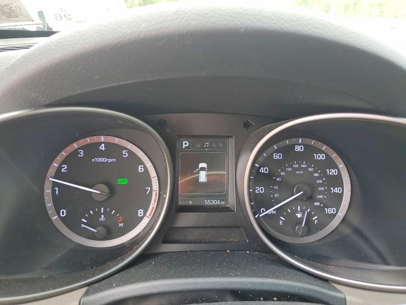2019 Hyundai Santa fe VIN KM8SMDHF4KU302413 COPART salvage auction — FRONT END, Ny - Mv-907A Salvage Certificate, sold $2,650 on 2026-07-13 (photo 9)