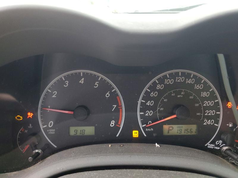 2010 Toyota Corolla VIN 2T1BU4EE7AC198379 COPART salvage auction — SIDE, Ns - Cert Of Registration, sold $800 on 2026-07-09 (photo 9)