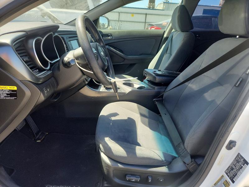 2015 Kia Optima VIN 5XXGM4A77FG489624 COPART salvage auction — REAR END, Ca - App For Dup Salvage Or Ac, sold $250 on 2026-07-10 (photo 7)