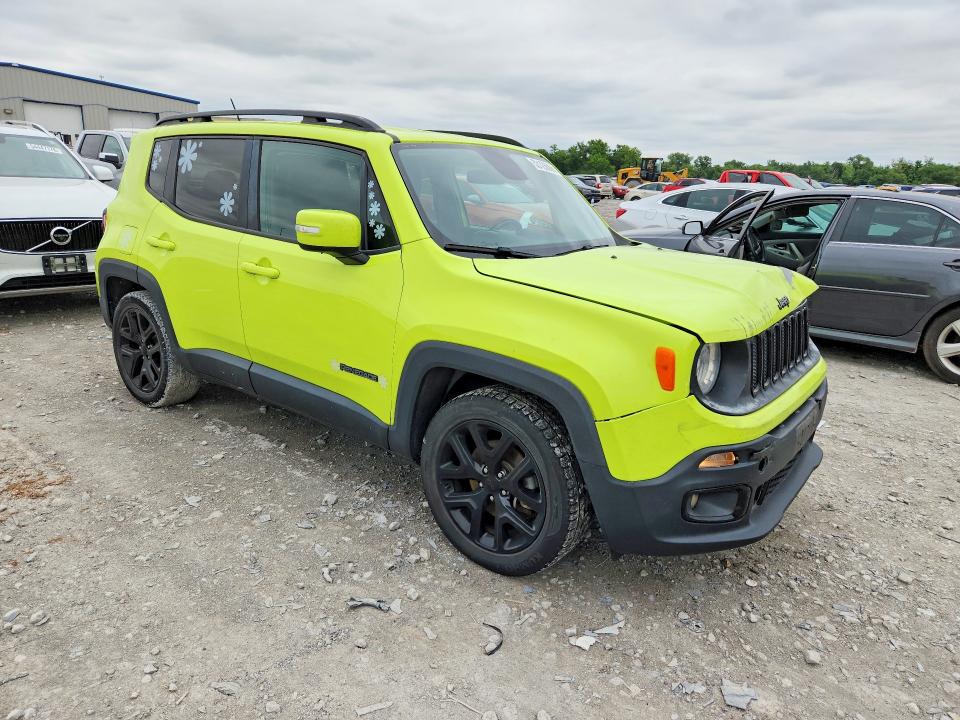 2017 Jeep VIN ZACCJABB2HPG47942 COPART salvage auction — FRONT END, Il - Salvage Certificate, sold $2,100 on 2026-07-06 (photo 4)