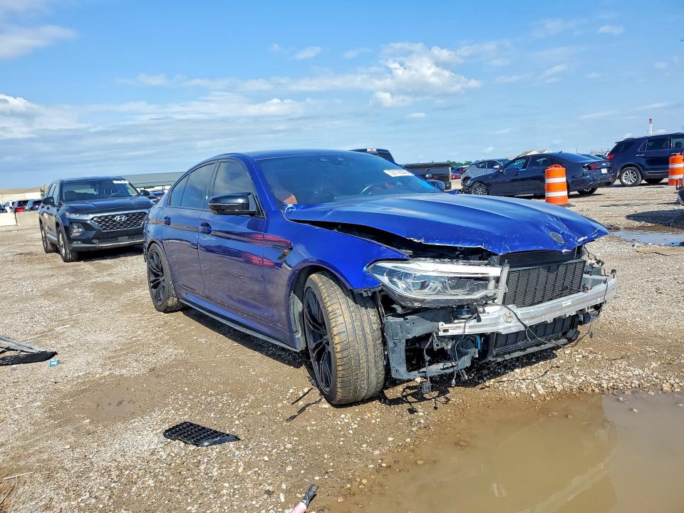 2020 BMW M5 VIN WBSJF0C0XLCE48324 COPART salvage auction — FRONT END, Tx - Certificate Of Title, sold $42,750 on 2026-07-29 (photo 4)