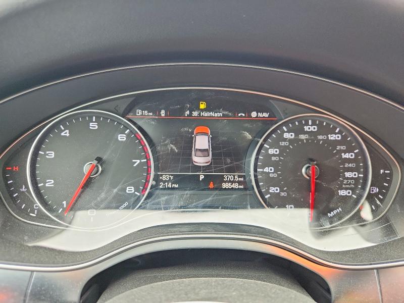2015 Audi VIN WAUGFAFC9FN034970 COPART salvage auction — HAIL, Il - Salvage Certificate, sold $3,500 on 2026-07-20 (photo 9)