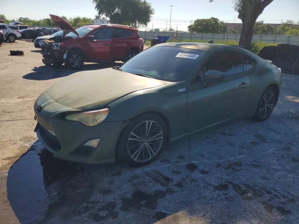 2015 Scion Fr-s VIN JF1ZNAA18F8702542 COPART salvage auction — REAR END, GA - CERT OF TITLE-REBUILT SALVAGE, sold $1,300 on 2026-07-14 (photo 1)