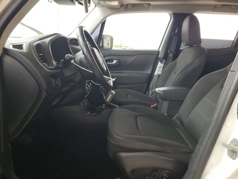 2017 Jeep Renegade VIN ZACCJABB0HPE93179 COPART salvage auction — REAR END, Ca - Salvage Certificate, sold $2,600 on 2026-07-07 (photo 7)