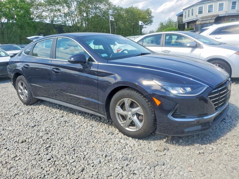 2023 Hyundai Sonata VIN KMHL24JA8PA286363 COPART salvage auction — REAR END, MA - CERT OF TITLE-SALVAGE, sold $10,900 on 2026-07-29 (photo 4)