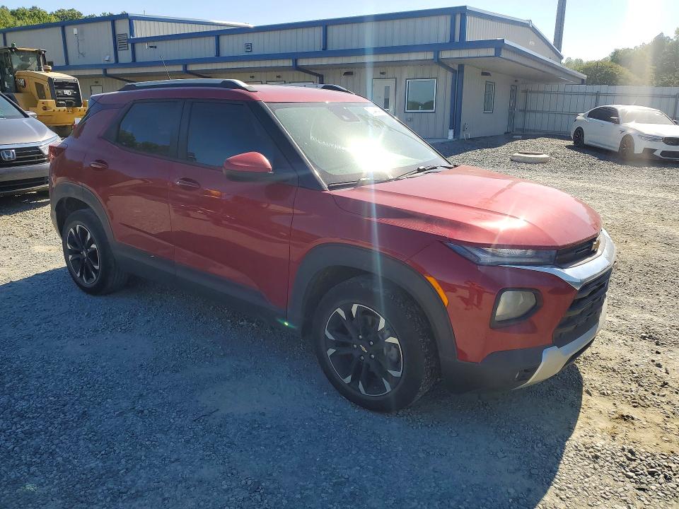 2021 Chevrolet Trailblazer VIN KL79MPS22MB035732 COPART salvage auction — REAR END, Nc - Salvage Certificate Of Title, sold $2,750 on 2026-07-02 (photo 4)