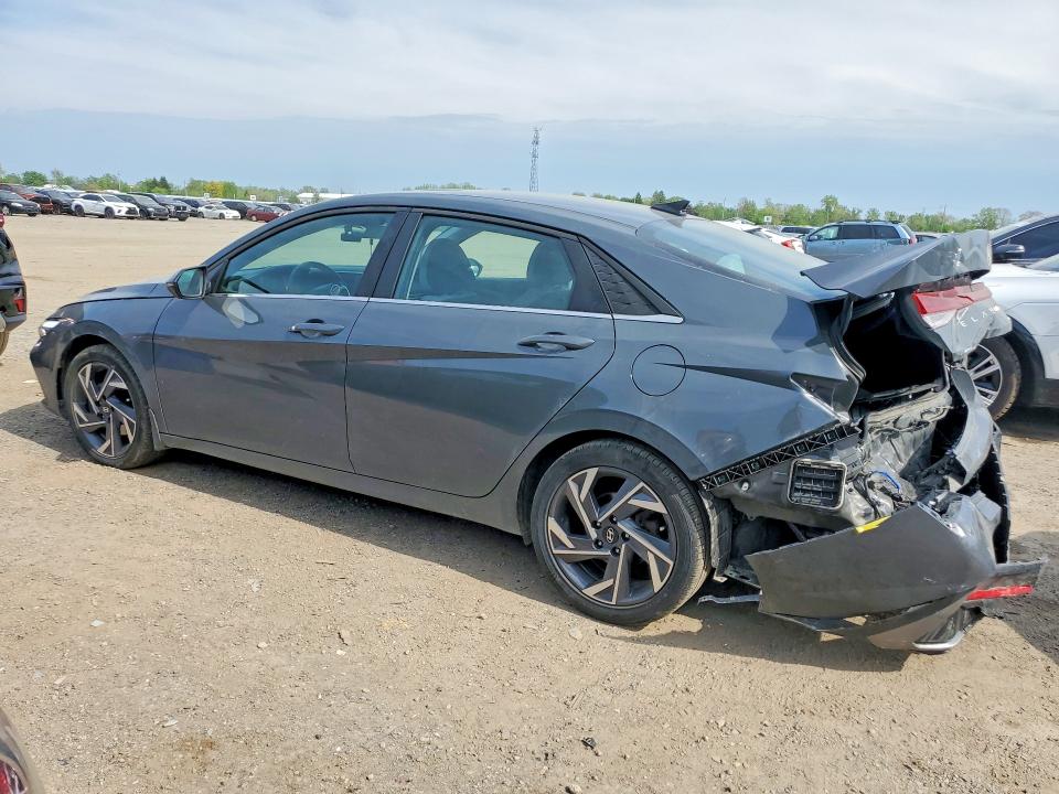 2025 Hyundai Elantra VIN KMHLN4DJ9SU175573 COPART salvage auction — REAR END, ON - PERMIT SALVAGE, sold $7,700 on 2026-07-16 (photo 2)