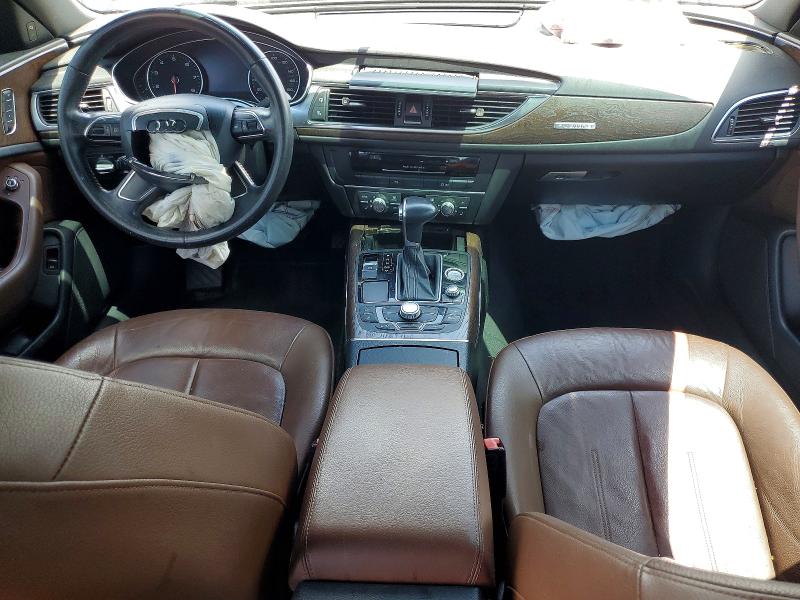 2013 Audi A6 VIN WAUGFAFC2DN074353 COPART salvage auction — WATER/FLOOD, Fl - Cert Of Title-Slvg Rebld Flood, sold $350 on 2026-07-14 (photo 8)
